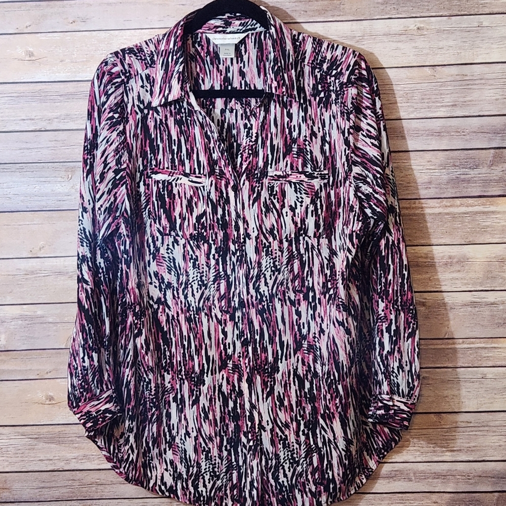 Pretty purple/black Blouse